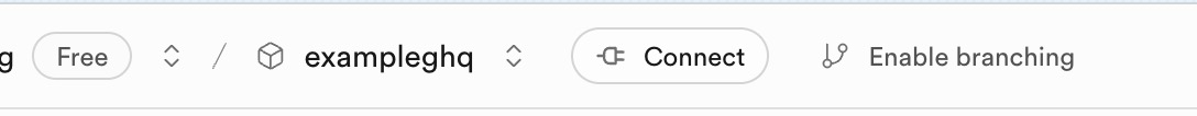 Supabase connection string location